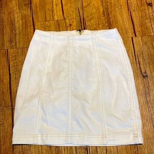 White FREE PEOPLE skirt